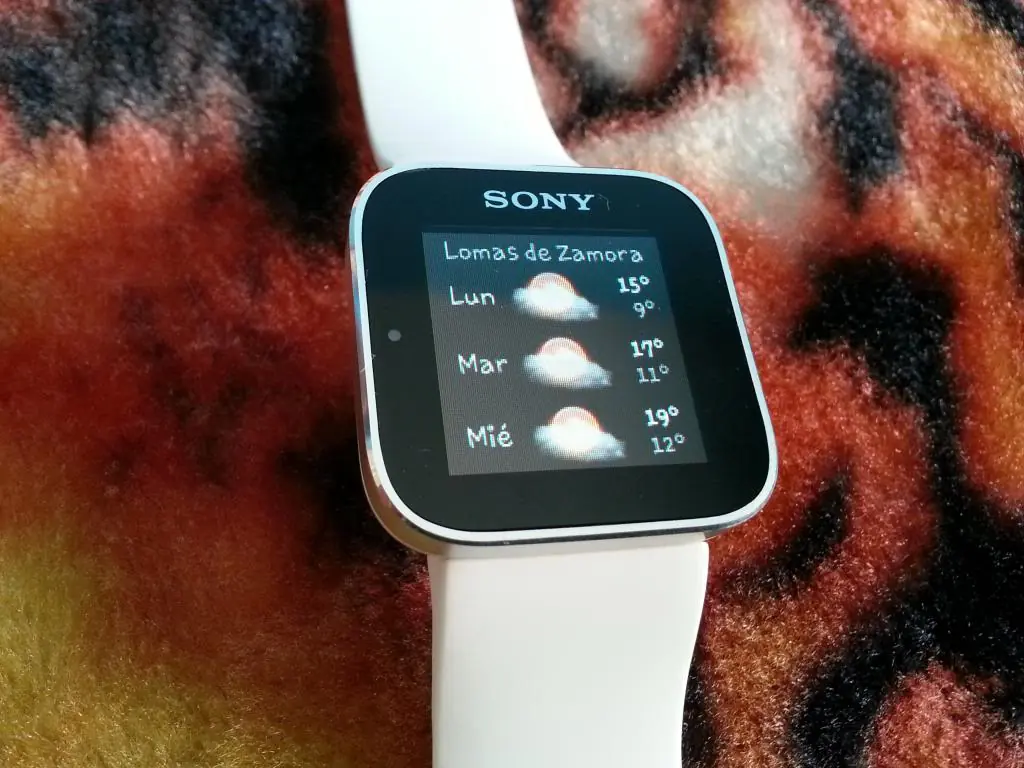 Te muestro mi smartwatch de Sony!