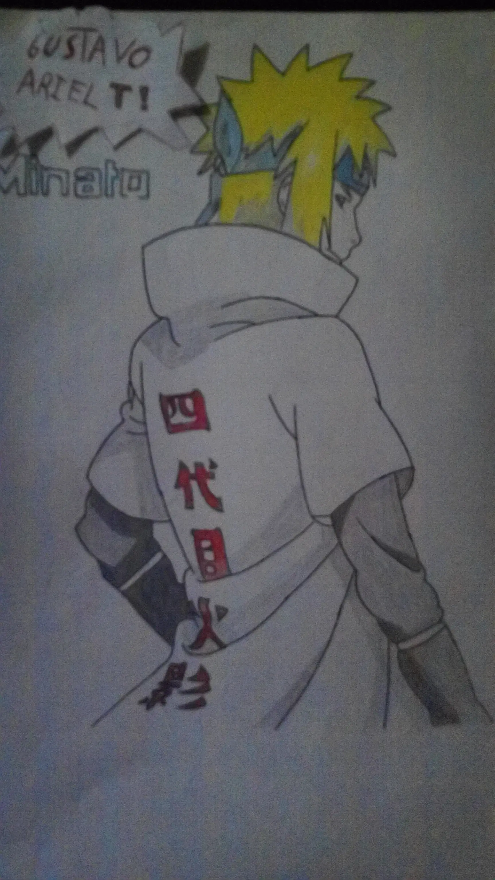 Mi dibujo de Minato Namikaze