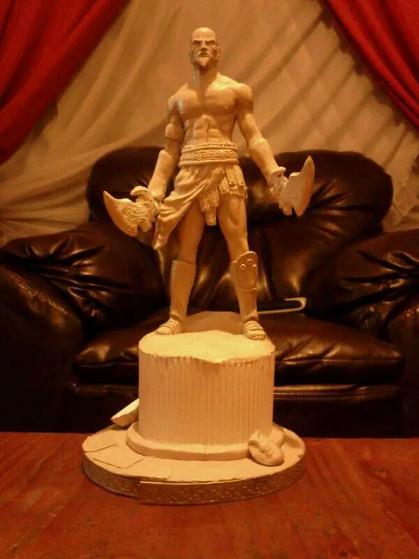 Escultura Kratos (Avance)