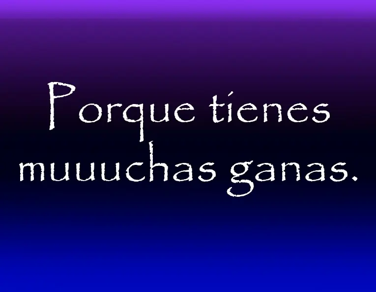 porQue