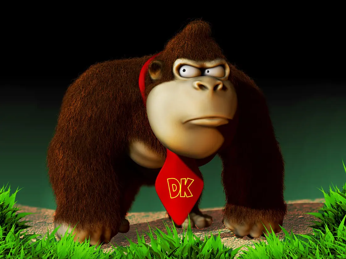 Donkey Kong en zbrush