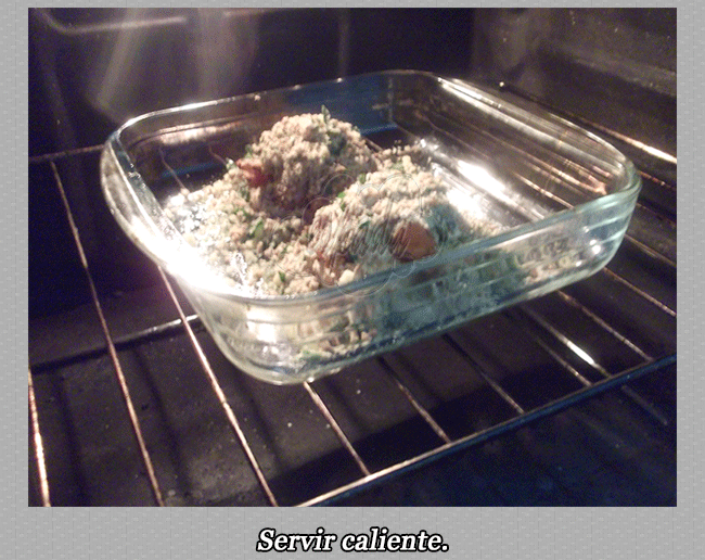 Pescado gratinado [fotoreceta]