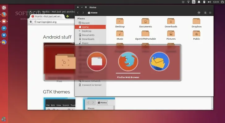 Numix GTK Flat tema se ve increíble en Ubuntu 14.04 LTS
