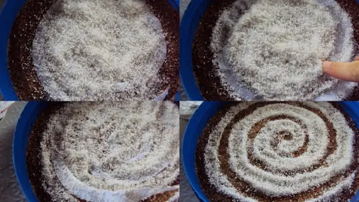 Torta viva otoñal de zanahorias