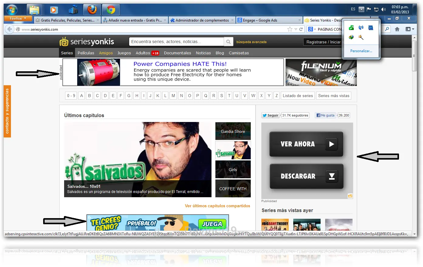 Evita La Molesta Publicidad De Internet [Mozilla & Chrom