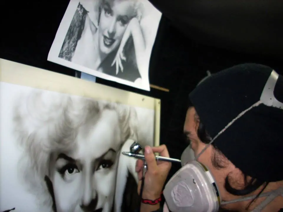 Sorprendete con el trabajo de éste aerógrafo