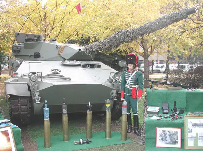 Argentina fabricara municiones de tanques de 105mm