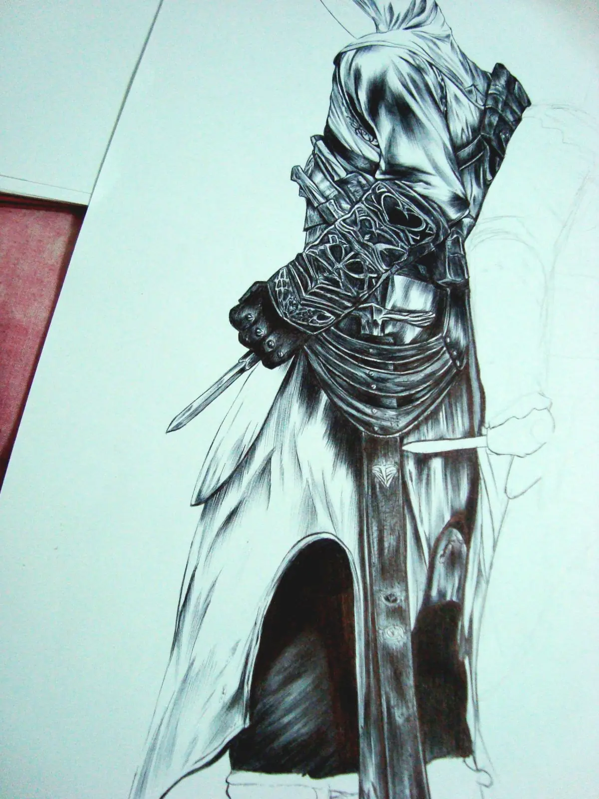 [Assassin's Creed] Dibujo a lapicera, birome, bic