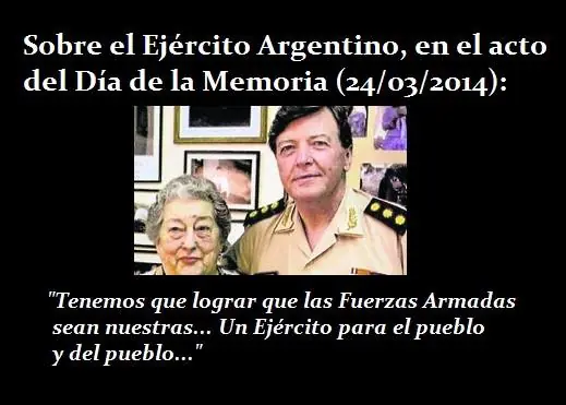 Te dejos las mejores frases refinadas de hebe de bonafini