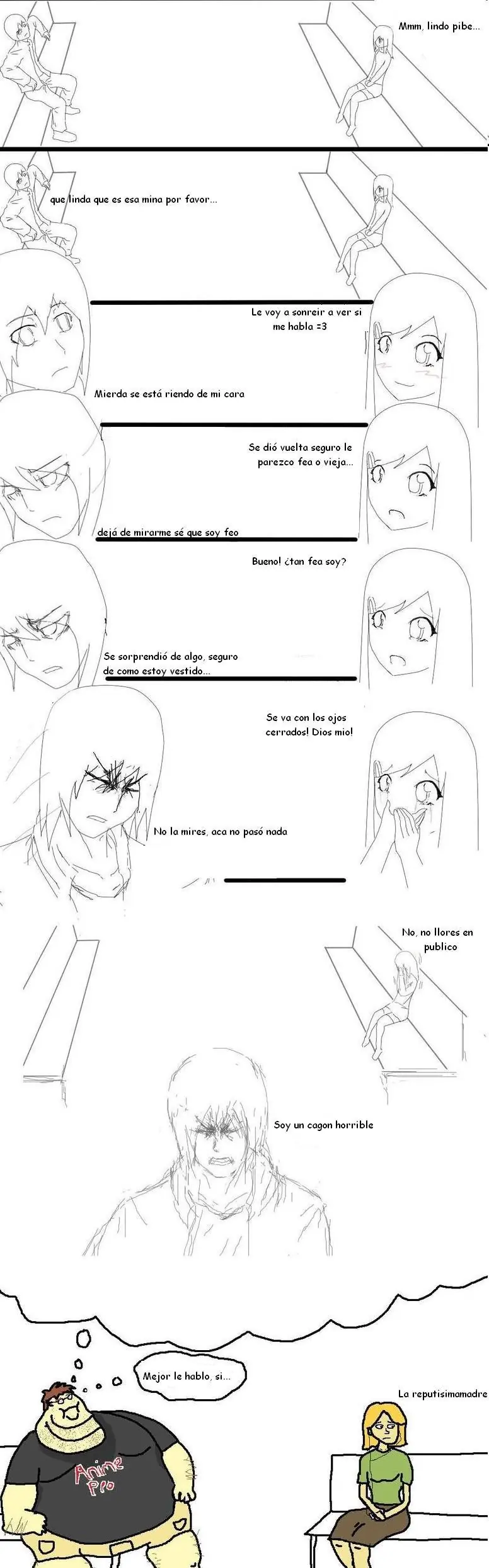 Otakus y no otakus (reflexionar)
