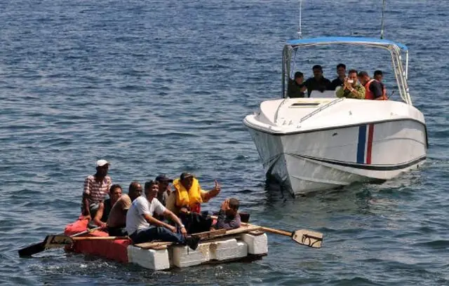 Se dispara la cifra de cubanos que tratan de llegar a USA