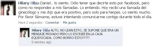 28 Peores Estados de Facebook