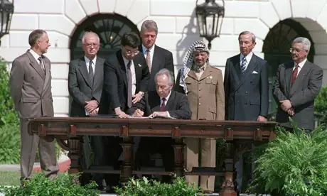 Ahora está claro que los acuerdos de paz de Oslo fueron