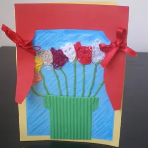 Fácil tarjeta para el Día de la Madre