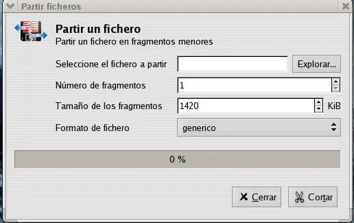 Dalle | Herramienta para unir archivos cortados