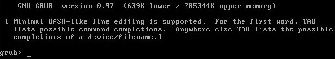 Arrancar desde Grub (configuración de Grub borrada o incorr