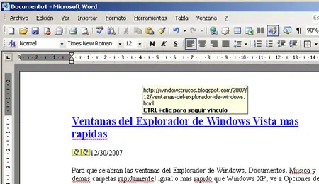 Saca todos los hipervinculos de tu texto!