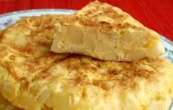 Tortilla de papa "Light"