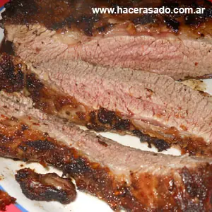 Parrilla argentina. Asados y demas carnes y achuras