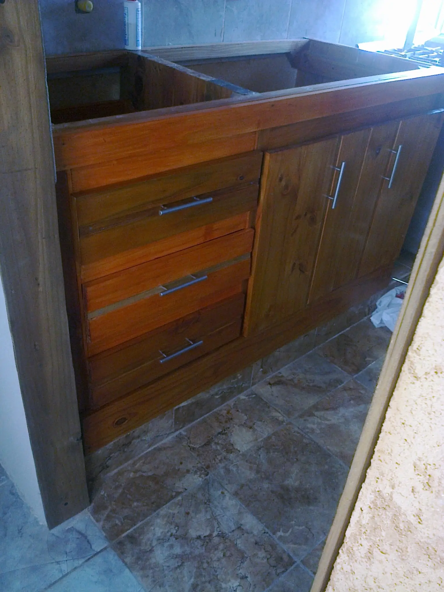 Hice un Bajo Mesada de madera y te lo muestro!