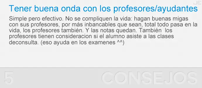 consejos