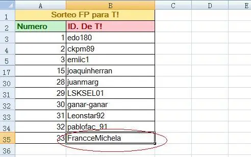 ganador