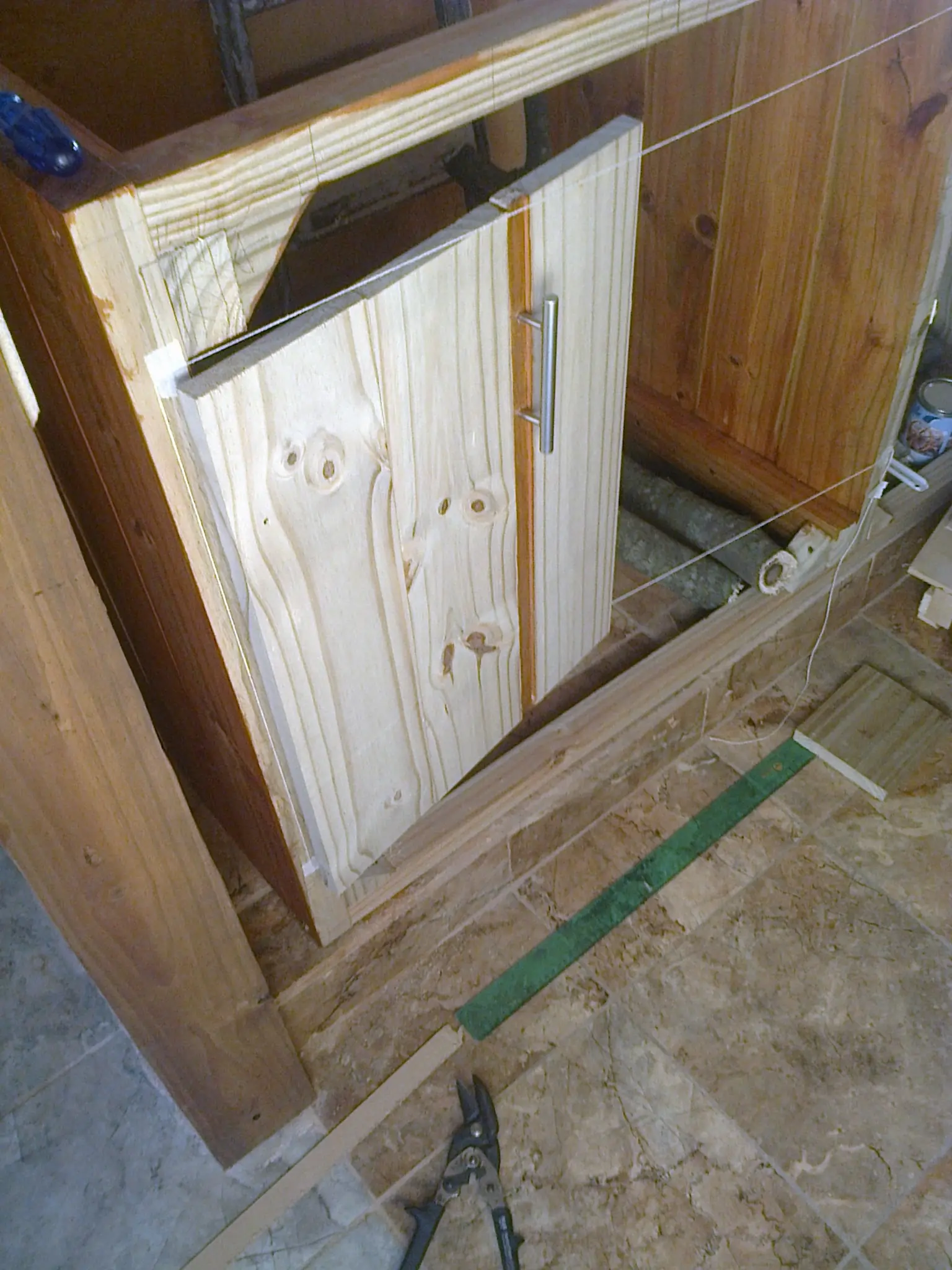 Hice un Bajo Mesada de madera y te lo muestro!