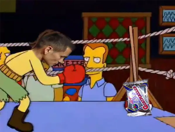 El día que homero le ganó a Maidana