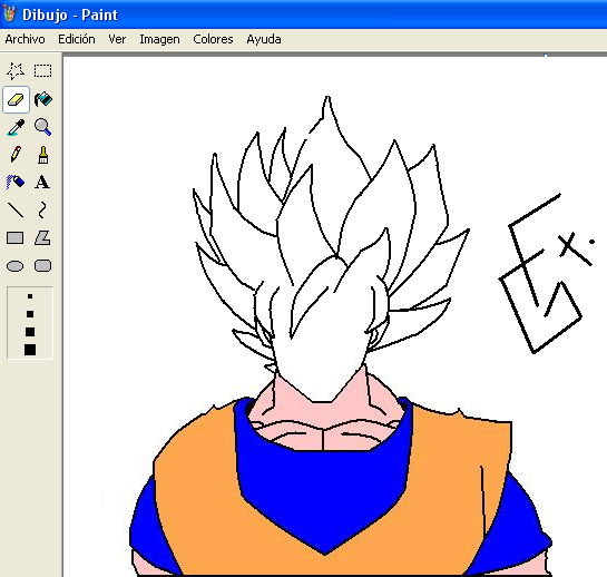 Dibuje a 4 dibujos animados en Paint y te lo muestro!