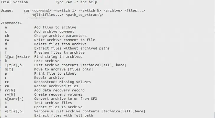 RAR 5.10 Beta 4 trae descompresión Correcciones