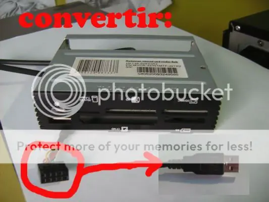 Convertir un Multilector de tarjetas interno a externo(tuto)