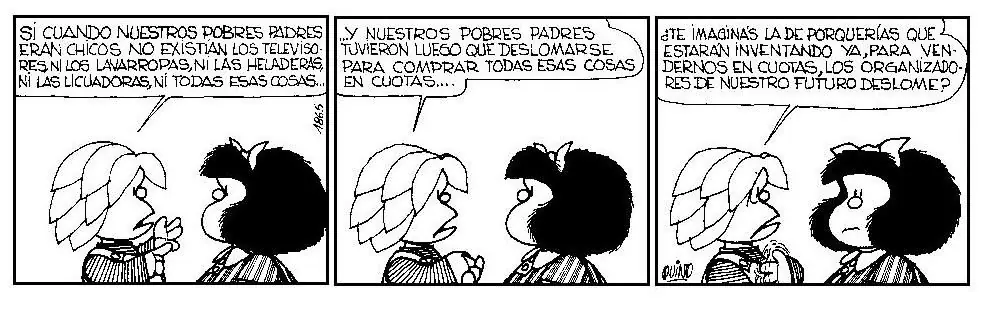 Quino es Quino y Mafalda su profeta