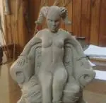 La Reina (escultura propia)
