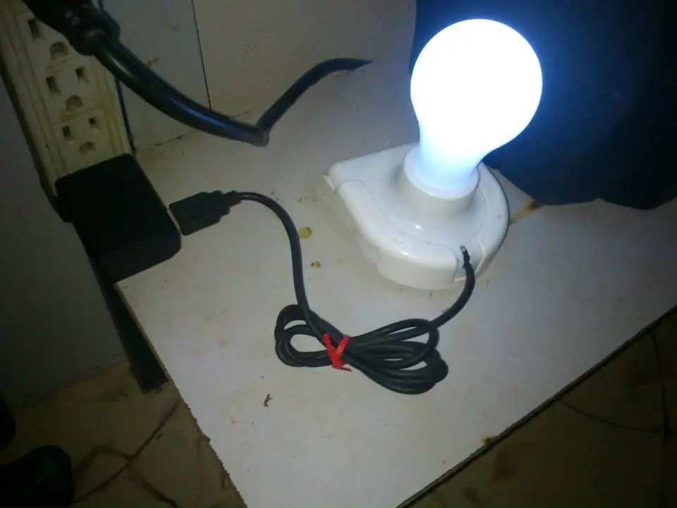 lampara usb