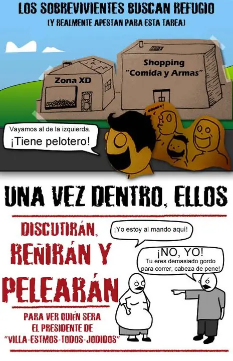 Como todo se va al infierno en un apocalípsis de zombies ¡