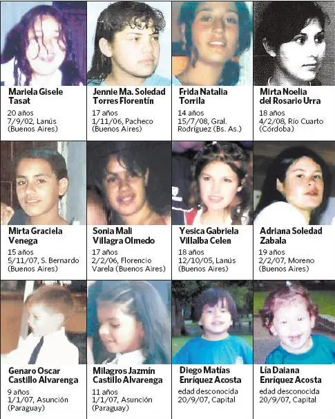 "Niños desaparecidos en argentina" una imagen dic