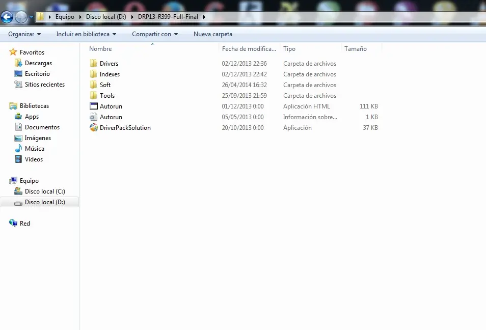 descargar driver