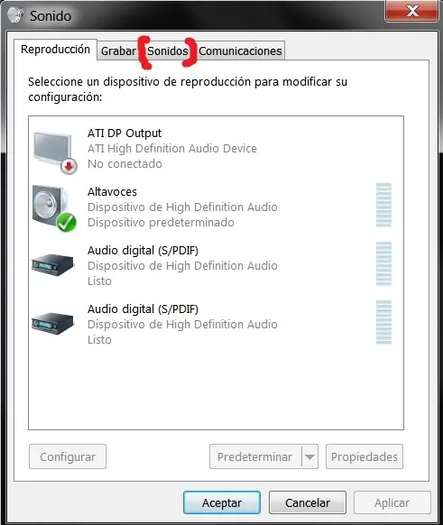 sonido