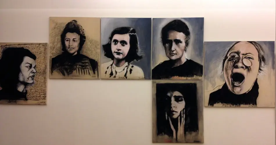 Pinturas de Diana Dowek: Mujeres queridas