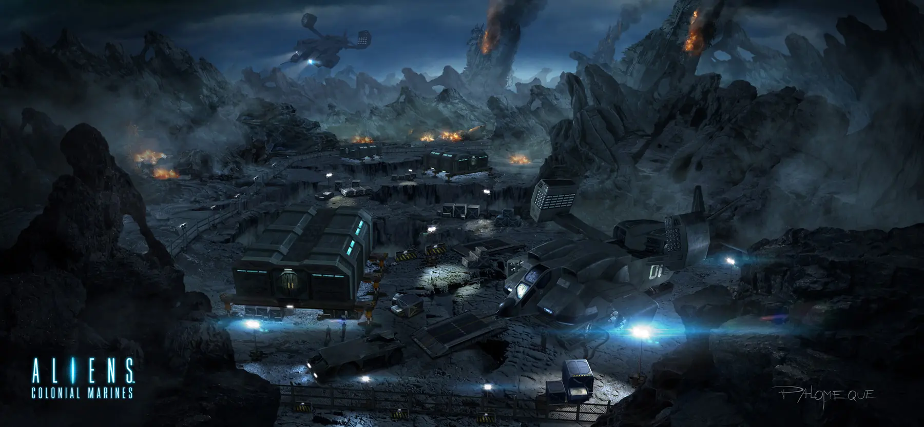 Pablo Palomeque - Matte Painting [Arte Digital]