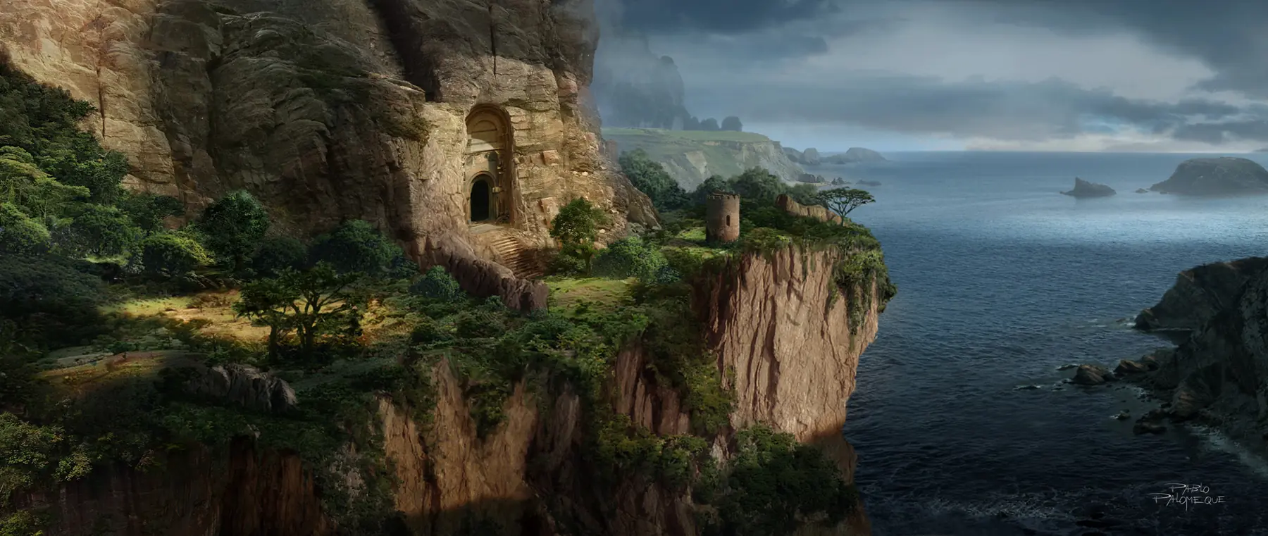 Pablo Palomeque - Matte Painting [Arte Digital]