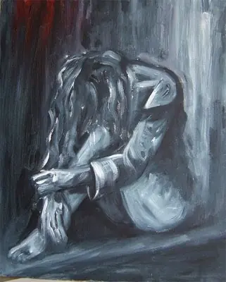 La tristeza hecha arte