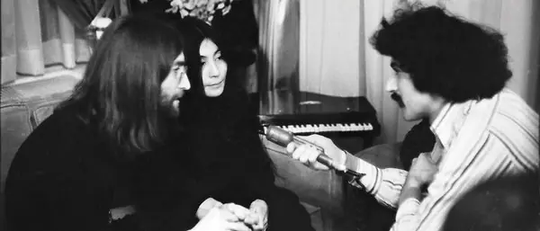 Cuando John Lennon y Zappa se conocieron....