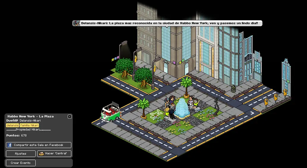 habbo El bar de la plaza