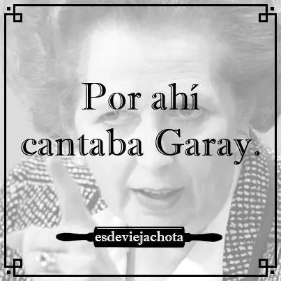 es de vieja chota