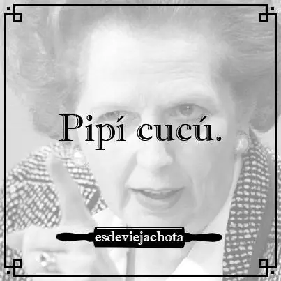 Es de vieja chota