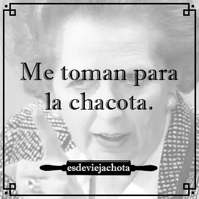 Es de vieja chota