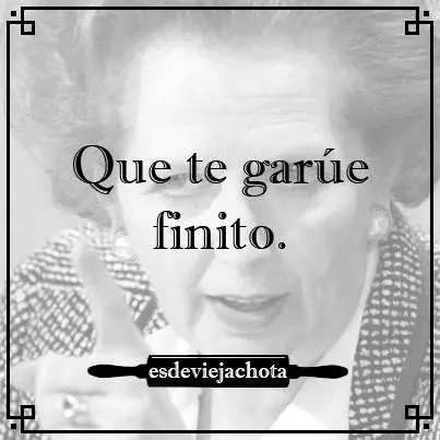 Es de vieja chota