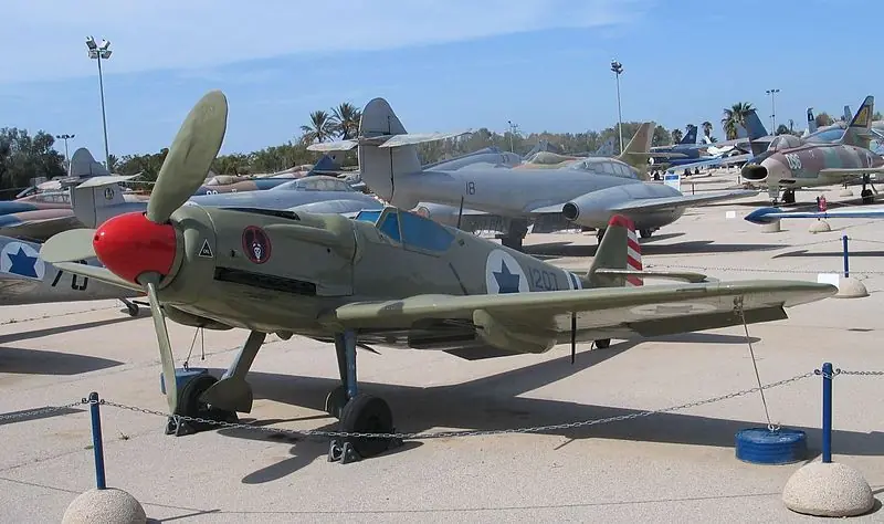 La Fuerza Aérea Israeli usaba aviones de la Alemania nazi