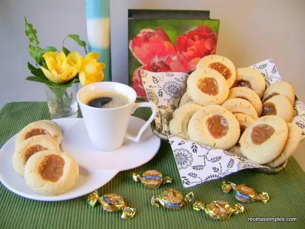 Masitas con caramelo